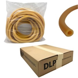 Tubo para aspirador, de látex color ámbar diametro 6.3 mm, espesor 3.77 mm. 10 Metros