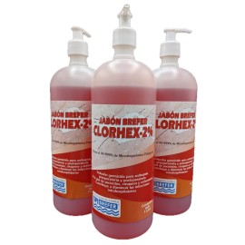 Jabón Quirúrgico con Gluconato de Clorhexidina 2%. Envase 1 Litros