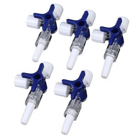 Llaves de 4 vías sin tubo de extensión. Pieza.